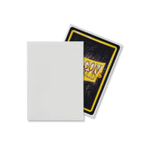 100 Bustine Standard Dragon Shield Matte Sleeves - WHITE